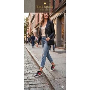 Kate Spade Keswick 2 Spade Flower Jacquard Sneakers